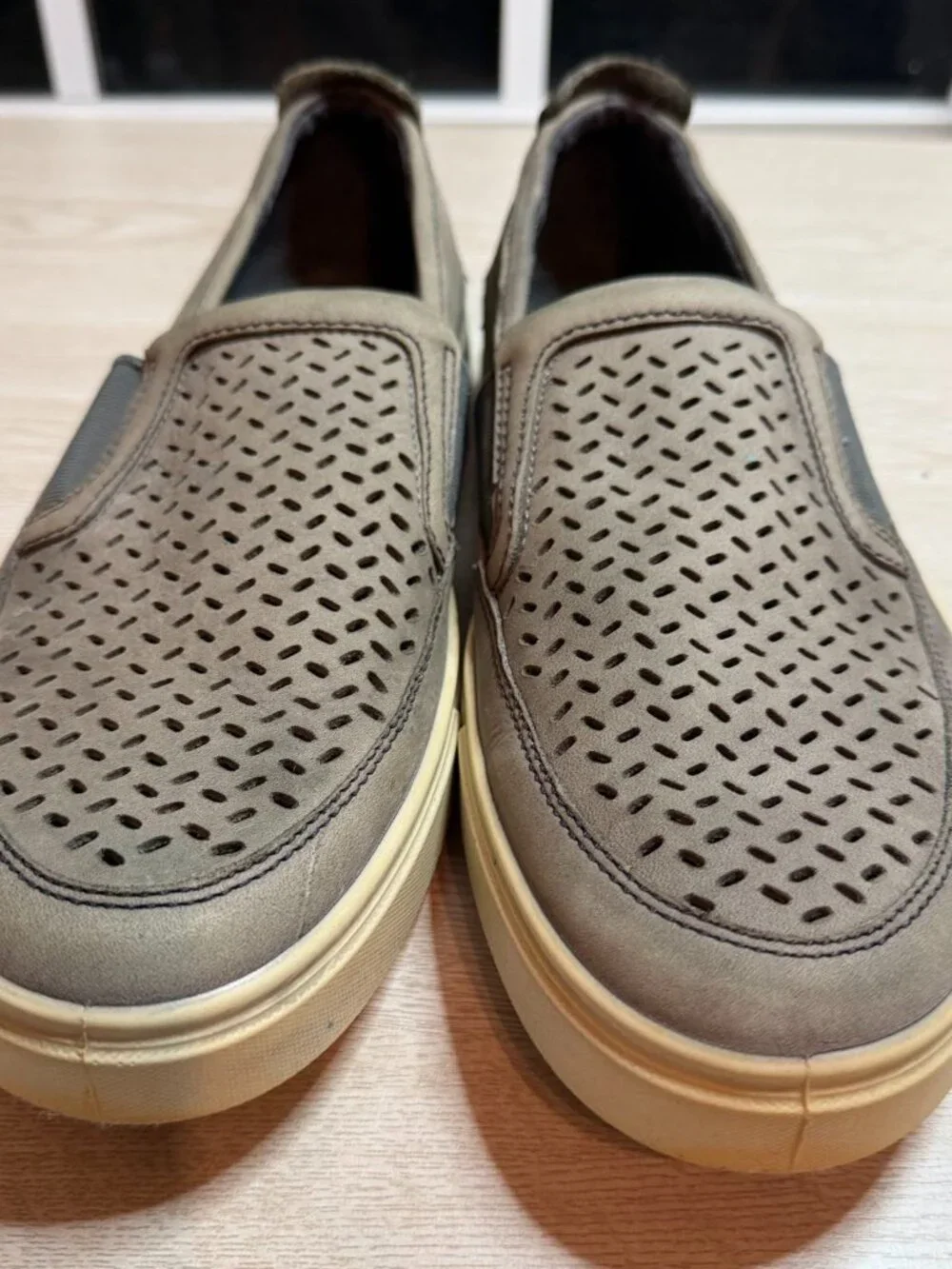ECCO Slip-On Brown Shoes Size 43
